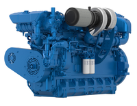 Moteur diesel marin Weichai Baudouin série 6m26.3, 815 ch, refroidi par eau, 4 temps, 6 cylindres, pour bateau