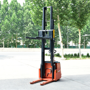 छोटे गोदाम के लिए इलेक्ट्रिक स्टेकर 2.5 मीटर लिफ्ट बैटरी से चलने वाले हाइड्रोलिक ट्रक के साथ 2टन इलेक्ट्रिक फोर्कलिफ्ट - Product Image 2