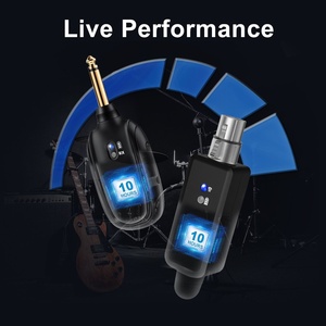 Microphone filaire XLR à condensateur dynamique 48V A811 avec transmission sans fil 2.4G pour instruments de <span class=keywords><strong>musique</strong></span> - Product Image 4