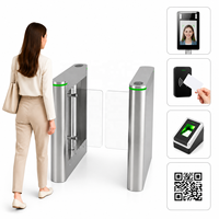 Intelligent Inox 304 Tourniquet à barrière battante pour Site industriel