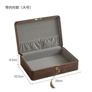 Boîte à souvenirs en <span class=keywords><strong>bois</strong></span> avec couvercle à charnières pour recettes, rangement décoratif, comme boîte à souvenirs, boîtes décoratives en <span class=keywords><strong>bois</strong></span> de noyer - Product Image 6