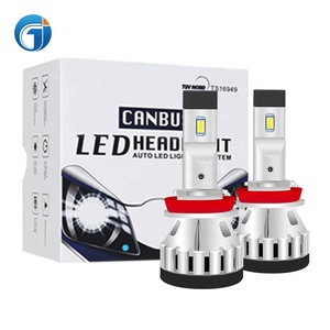 JG Q3 Canbus 72W 12000LM 12V H4 H7 LED H1 H3 H8 9005 9006 phare de voiture éclairage automatique H11 ampoule led - Product Image 1