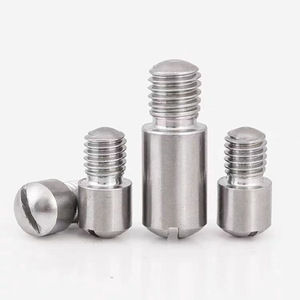 304 thép không gỉ rãnh đầu bên ngoài chủ đề hình trụ Pin gb831 không đầu trục vít ren cho gia công dịch vụ - Product Image 1