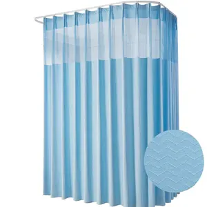 Bacteriostatic Medical Curtain Flame Retardant Partitions Hospital Bed Cubicle Curtains Hospital Curtain Medical