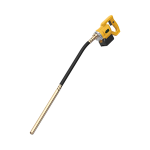 Nouveau vibrateur à béton industriel sans balais au lithium - Pique vibrante portable grande capacité pour mortier de qualité industrielle - Product Image 1