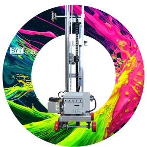 Impressora De Parede Automática UV Impressora De Parede Vertical 3d Direto Para Máquina De Pintura De Parede