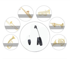 GAW-622 inalámbrico portátil saxofón sistema de micrófono instrumento musical micrófono de condensador - Product Image 6