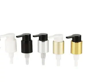 Black/ white 28 410 aluminium left-right lotion pump dispenser pump head