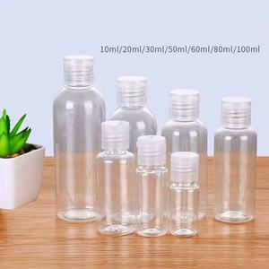 Ventas directas de fábrica 5ml a 500ml Botellas de plástico transparente blanco PET de plástico con tapa de rosca Flip Top - Product Image 4