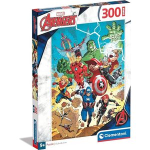 CLEMENTONI SUPER - Puzzle AVENGERS da 300 Pezzi - Product Image 1