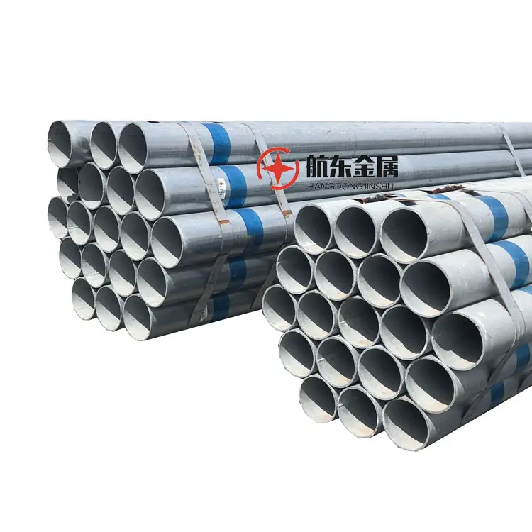 Hot Sell Factory Price Hot Dipped Galvanized Steel Pipe Galvanized Pipes Lead Mesin Benang Paip Schedule 2o Gi Galvanized Tube
