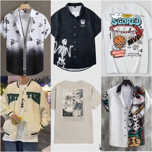 Camiseta de Manga Corta con Cuello Redondo para <span class=keywords><strong>Hombre</strong></span>, Tallas Grandes, Venta Directa de Fábrica, Camiseta Blanca - Product Image 5