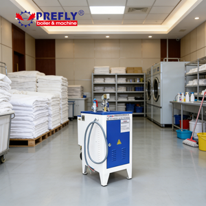 Générateur de vapeur électrique compact 6 kW pour hammam, petite chaudière de bain de vapeur avec <span class=keywords><strong>vidange</strong></span> automatique et écran LED - Product Image 1