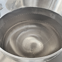 Marmite à blanchir automatique inclinable en acier inoxydable lourd, pour cuire les poitrines de poulet, les cuisses, le bœuf, le porc, machine à braiser, casserole