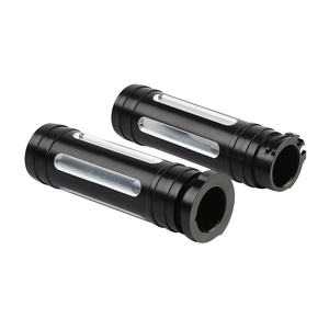 Manopole universali CNC da 1 pollice per <span class=keywords><strong>Harley</strong></span> Touring Sportster Softail Dyna <span class=keywords><strong>V</strong></span> <span class=keywords><strong>Rod</strong></span> 25mm, manopole per manubrio moto XF2906C124-01 - Product Image 4