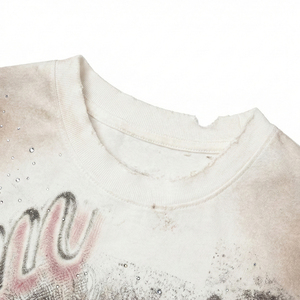 280Grams Men's T Shirt Oversized 100% Cotton Custom T-Shirt Streetwear Vintage Acid Wash Graphic Tee Print DTG Design Tshirts - Product Image 3