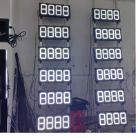 Affichage LED de prix de station-service extérieur IP65 en promotion
