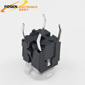 12V dẫn nút AC 250V 250 ± 30gf nhỏ đẩy nút xúc giác nhúng 6*6mm 4pin cảm ứng chuyển đổi ánh sáng đỏ xanh xanh trắng - Product Image 4