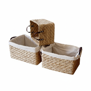 Cesta de lavandería tejida de Vietnam Premium, cestas de almacenamiento para una organización conveniente del hogar - Product Image 1