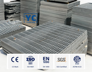 Caillebotis antidérapant en acier carbone thermorésistant pour ateliers de réduction du magnésium - Product Image 1