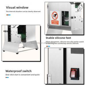 Cortador de Verduras Doméstico para Cebolla y Puerro/ Cortador de Verduras Totalmente Automático para Cafetería, Guardería y Hotel - Product Image 6
