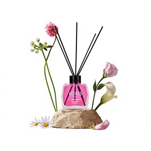 น้ำหอมปรับอากาศ LORIS PARFUM กลิ่นดอกไม้ป่าสีชมพู ขนาด 120 มล. ดีไซน์เรียบง่าย กลิ่นหอมสำหรับทุกพื้นที่ - Product Image 1