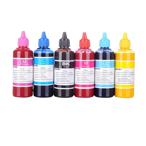Set di Inchiostri per Sublimazione 100ml, 6 Colori CMYK LC LM per Stampanti <span class=keywords><strong>Epson</strong></span>, Kit Inchiostri per Stampa a Trasferimento Termico - Product Image 4