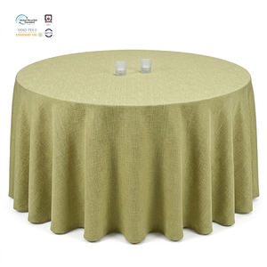 Elegante Mantel Redondo Plateado de 120 Pulgadas con Diseño Floral Jacquard, Resistente al Calor, Impermeable, de Poliéster Pesado para Banquetes - Product Image 1