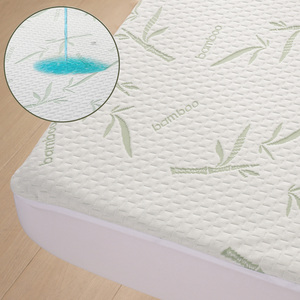 Protector de Colchón Impermeable de Bambú para Bebé, con Capa de Aire 3D de TPU Silenciosa, Sábanas para Cuna de Recién Nacido, Fabricante - Product Image 1