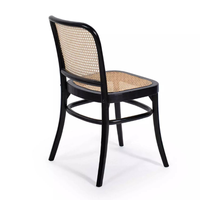 Chaise en bois de style scandinave rétro moderne pour salon, salle à manger/cuisine, appartement, villa, bureau - Prête à l'exportation