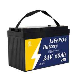 Batería Wiren W2460 24V 60Ah LiFePO4 |   Batería de Ciclo Profundo de 1440 Wh |   Más de 6000 Ciclos |   Garantía de 5 Años |   Sistemas de Alimentación Ininterrumpida (SAI) - Product Image 1