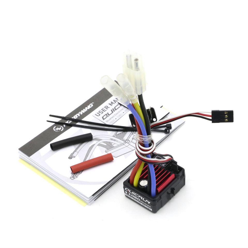 Controller spazzolato Hobbywing QuicRun 1060 60A per 1:10 Controller spazzolato Hobbywing QuicRun 1060 60A per 1:10