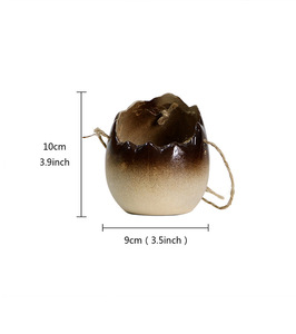 Vase en céramique fait main, panier mural suspendu pour plantes de balcon, plantes araignées et autres plantes en <span class=keywords><strong>pot</strong></span> - Product Image 6