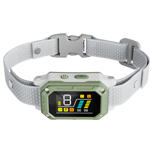 Collier anti-aboiement intelligent à algorithme IA avec reconnaissance vocale, faible taux de fausse détection et écran couleur pour l'entraînement canin - Product Image 1