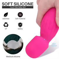 ZRX Usine En Gros Silicone Étanche 28 Modes Masseur De Tête Vibration Mini Électrique Main Masseur De Tête Pistolet