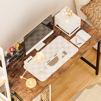 Groothandel Scandinavisch design duurzaam milieuvriendelijk computerbureau compacte laptoptafel eenvoudige montage woonkamermeubilair metaal+hout