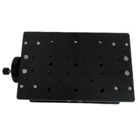Conector de laboratorio Vertical Manual OEM personalizable al por mayor, etapas de posicionamiento, tamaño de plataforma, 220x140mm, rango de viaje de 120mm