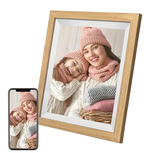 Factory Price 10.1 Inch  Digital Photo Picture Frame 32GB Smart Wifi LCD Share Video Album Frameo Free Download