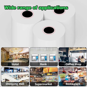 ม้วนกระดาษความร้อนขายส่งจำนวนมาก ปลอดสาร BPA พิมพ์คมชัด เหมาะสำหรับร้านอาหาร ซูเปอร์มาร์เก็ต ใช้ในครัว คุ้มค่า ประหยัด ใช้เป็นกระดาษใบเสร็จ - Product Image 4