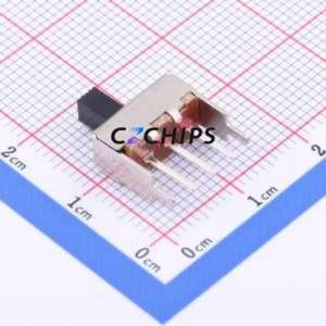SS-12F49-G050 Slide Switch Through hole Component (THT) Switch Single Pole Double Throw Rectangle Pin Header PC Pin 12.1mm - Product Image 2