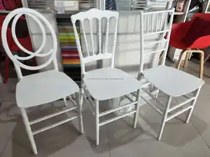 Hot Sale Modern Günstige stapelbare Event Stühle Tiffany Chiavari Hochzeit White Silla Plastic Chairs pp Hochzeits feier Esszimmers tuhl