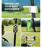 Support magnétique pour téléphone de voiturette de golf compatible MagSafe iPhone avec câble A2C – Cadeau de golf pour hommes, femmes et golfeurs