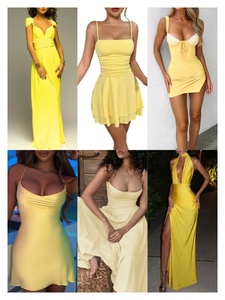 Großhandel Marke Bulk Apparel Big Discount Damen kleid Liquidation Stock Clearance Sale Damen kleider Verschiedene Bulk-Kleidung - Product Image 5