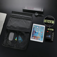 Nouveau sac d'ordinateur portable résistant aux radiations sac d'ordinateur portable RFID anti-magnétique sac de blindage de signal multifonctionnel