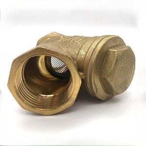 Filtro a Y in Ottone, Fornitura all'Ingrosso, <span class=keywords><strong>3</strong></span>/4 1 11/4 11/<span class=keywords><strong>2</strong></span> <span class=keywords><strong>2</strong></span> Misure, Filettatura Femmina, Design Industriale per HVAC e Grafica - Product Image 4