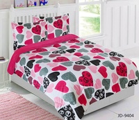 Ensemble de couette complet pour enfants hiver couette ensembles de couette literie lit simple enfants dessin animé ensembles de couette avec impression 3d