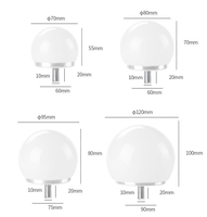 5V 12V 24V miroir ampoule série et parallèle 3CCT salle de bain vanité éclairage maquillage miroir lumière