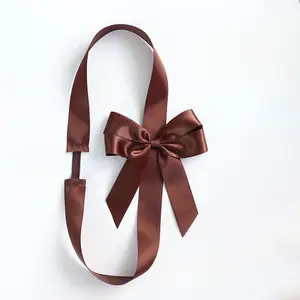 Lude Ribbon Bow für Hochzeit Event Party Factory Großhandel Custom Pre Made Geschenk Satin für Geschenk box Verpackung 10-15 Tage 100 teile/beutel