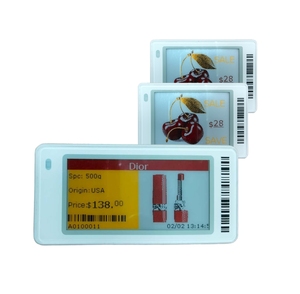 Siêu thị kỹ thuật số giá tag 2.13 inch hiển thị xác minh ESL <span class=keywords><strong>Kit</strong></span> kỹ thuật số thông minh nhãn Kệ E mực hiển thị giá tag không dây Wifi - Product Image 1