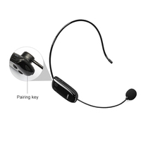Microphone sans fil UHF professionnel personnalisé U8, appairage à une touche avec tête détachable, Support monté sur Support, utilisation de casque portable